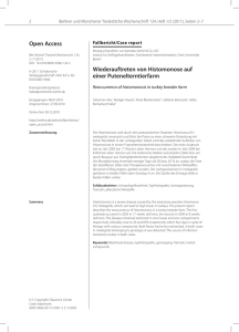 Open Access Wiederauftreten von Histomonose auf