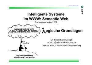 Kein Folientitel - Semantic-Web