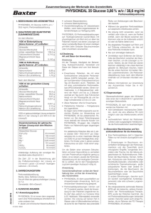 PHYSIONEAL 35 Glucose 3,86 % w/v / 38,6 mg/ml