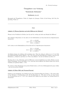 Lösung Blatt 4 - Luchsinger Mathematics AG
