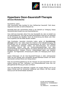 Merkblatt Ozon - Raegeboge Zentrum fuer regulative Medizin