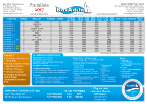 Preisliste 2017