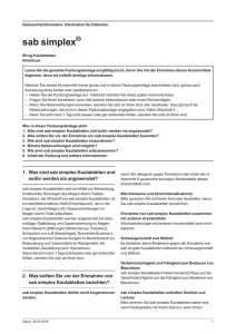 Ansehen/Download von PDF zu sab simplex®, Kautabletten