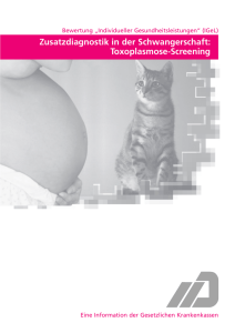 Toxoplasmose-Screening