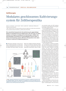 Modulares geschlossenes Kultivierungs