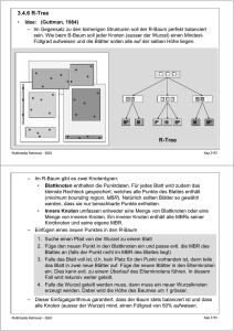 3.4.6 R-Tree R-Tree