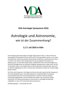 VDA Symposium 2016