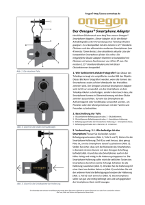 Der Omegon® Smartphone Adapter