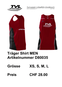 Träger Shirt MEN Artikelnummer D80035 Grösse XS, S, M, L Preis