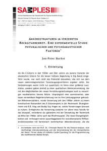 Jan-Peter Herbst 1. Einleitung - ASPM