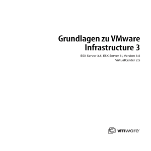 VMware Infrastructure 3 Primer