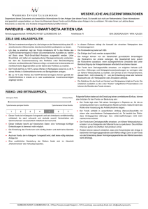 warburg - multi-smart-beta aktien usa - Warburg