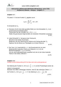 Analysis 3 - Mathe