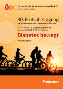Programm - Österreichische Diabetes Gesellschaft