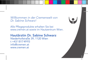 Hautärztin Dr. Sabine Schwarz