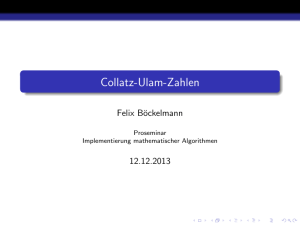 Collatz-Ulam