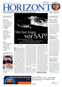 Wer hat Angst vor SAP?