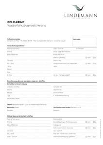 Belmarine - Lindemann Versicherung GmbH