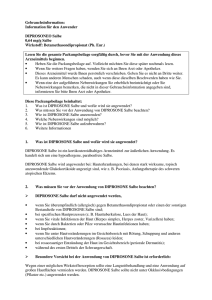 Information für den Anwender DIPROSONE® Salbe 0,64 mg/g