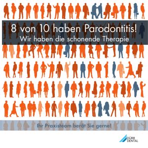 8 von 10 haben Parodontitis! - Zahnarztpraxis Dr. Kommer