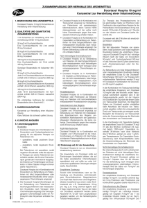 Docetaxel Hospira 10 mg/ml - SRZ