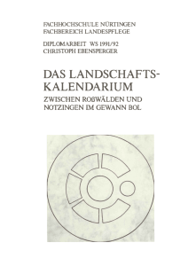 PDF-Download der Diplomarbeit von Christoph Ebensperger