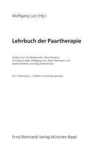 Lehrbuch der Paartherapie