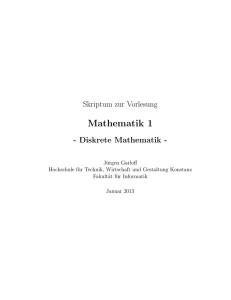 Mathematik 1