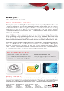 POWERSpam - TurnKey Services AG