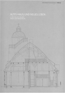 Norwegische Holzarchitektur in Potsdam und die Wiedererrichtung