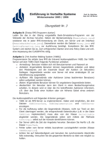 Übungsblatt Nr. 3