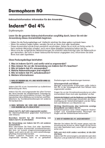 Inderm® Gel 4% - Dermapharm AG