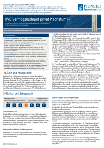 hVB Vermögensdepot privat Wachstum Pi