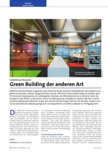 Green Building der anderen Art - KI – Kälte, Luft, Klimatechnik