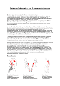 PDF Patienteninformation zur Triggerpunkttherapie