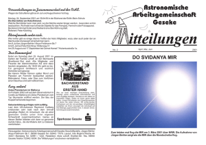 2001-3 - Astronomie