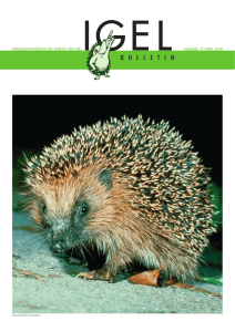 bulletin - Pro Igel