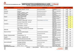 Schulbuecher 2016-2017 - Wirtschaftsfachoberschule Auer