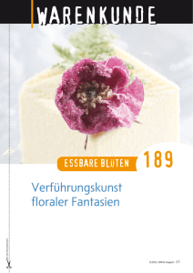 Verführungskunst floraler Fantasien