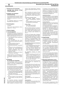 Amoxicillin plus Heumann 875 mg/125 mg Filmtabletten