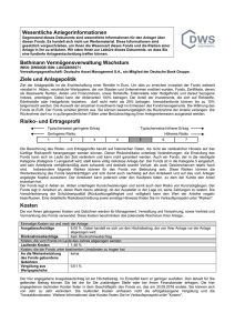 Wesentliche Anlegerinformationen Bethmann