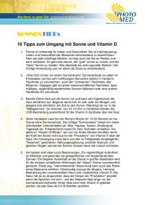 10 sonnen-tipps