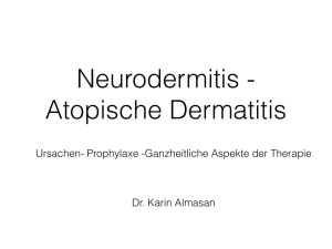 Neurodermitis-Telekonferenz 17.6.2015.key