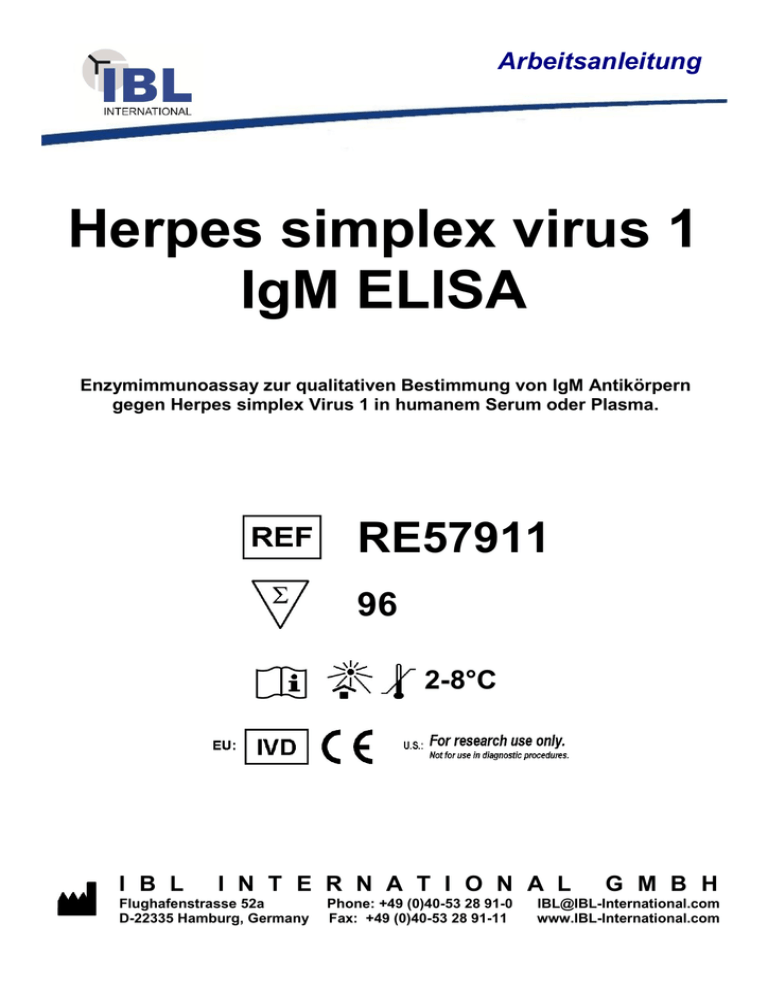 Herpes simplex Virus Type 2 IgG