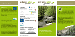 Ein Naturschutzprojekt in Natura 2000