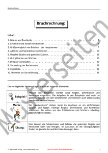 Inhalt: - Mathematik