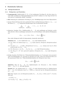 Statistische Inferenz