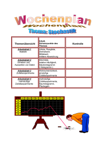 Wochenplan