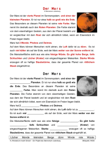Mars - Planetarium Judenburg