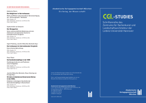 CGL-Studies - AVM Verlag